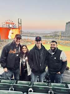 Barry attended San Francisco Giants - MLB vs Pittsburgh Pirates on Apr 27th 2024 via VetTix 