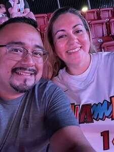 Jonathan attended NBA Play-In Tournament: Bulls at HEAT: East Home Game 1 on Apr 19th 2024 via VetTix 