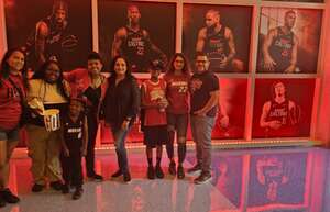 Alexandra attended NBA Play-In Tournament: Bulls at HEAT: East Home Game 1 on Apr 19th 2024 via VetTix 