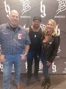 Suzanne attended Brantley Gilbert: Off the Rails Tour on Apr 27th 2024 via VetTix 