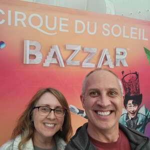 Brian attended Cirque Du Soleil: Bazzar on Apr 25th 2024 via VetTix 
