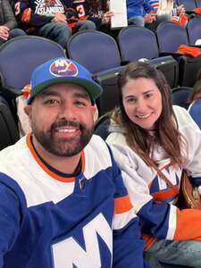 Ahmed attended First Round: Ny Islanders vs. Carolina Hurricanes - Round 1 Home Game 1 on Apr 25th 2024 via VetTix 