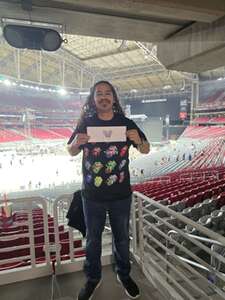 Anthony attended Rolling Stones: Hackney Diamonds '24 on May 7th 2024 via VetTix 