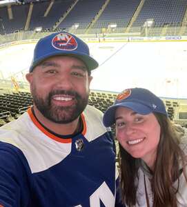 Ahmed attended First Round Playoffs: Islanders vs. Hurricanes Round 1 Home Game 2 on Apr 27th 2024 via VetTix 