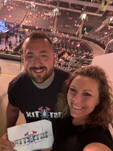 Nathan attended UFC Fight Night 159 on May 11th 2024 via VetTix 