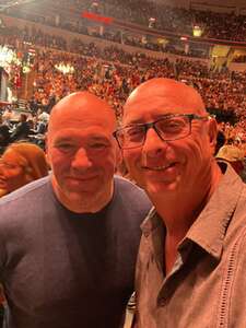 David attended UFC Fight Night 159 on May 11th 2024 via VetTix 