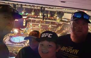 Det. Brown attended UFC Fight Night 159 on May 11th 2024 via VetTix 