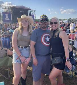 Jerry attended Rock The Country with Kid Rock and Jason Aldean on May 10th 2024 via VetTix 