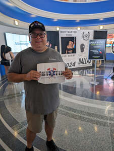 William attended Bad Bunny - Most Wanted Tour on May 2nd 2024 via VetTix 