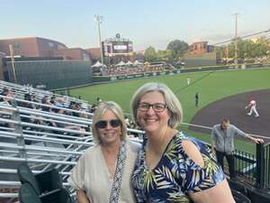 Angela attended Vanderbilt Commodores - NCAA Men's Baseball vs Louisville Cardinals on May 7th 2024 via VetTix 