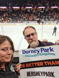 Theresa attended Lehigh Valley Phantoms - AHL vs. Hershey Bears - Calder Cup Playoffs Game 3 of 5 - Bears Lead 2- 0 on May 8th 2024 via VetTix 