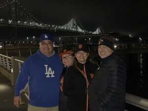 JOSE attended San Francisco Giants - MLB vs Los Angeles Dodgers on May 15th 2024 via VetTix 