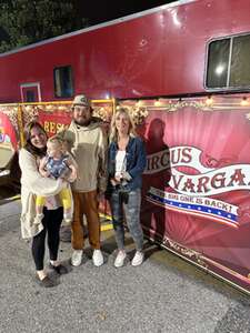 Patricia attended Circus Vargas on May 11th 2024 via VetTix 