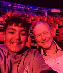 Larry attended Circus Vargas on May 11th 2024 via VetTix 