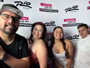 Rogelio attended Chippendales on May 12th 2024 via VetTix 