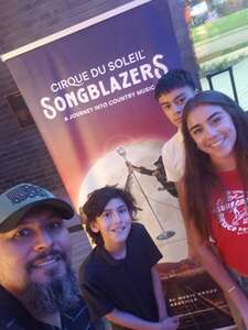 Songblazers by Cirque du Soleil