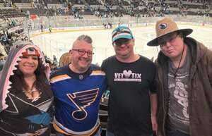 San Jose Sharks - NHL vs St. Louis Blues