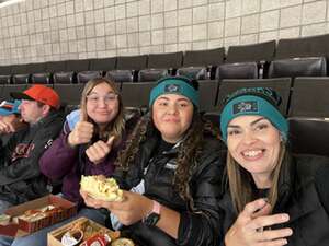 Johanna attended San Jose Sharks - NHL vs Vancouver Canucks on Nov 2nd 2024 via VetTix 