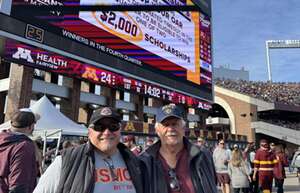 University of Minnesota Golden Gophers - NCAA Football vs Maryland Terrapins