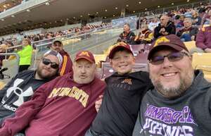 University of Minnesota Golden Gophers - NCAA Football vs Maryland Terrapins