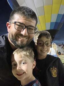 Thankful attended Spooktacular Hot Air Balloon Festival on Oct 27th 2024 via VetTix 