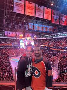 michael attended Philadelphia Flyers - NHL vs Montreal Canadiens on Oct 27th 2024 via VetTix 