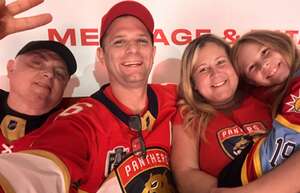 Richard attended Florida Panthers - NHL vs Nashville Predators on Nov 7th 2024 via VetTix 