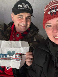 Capitals vs Ducks (Caps Canines Night)