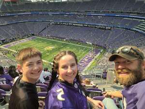 Minnesota Vikings - NFL vs Baltimore Ravens