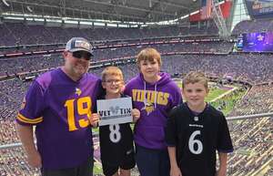 Minnesota Vikings - NFL vs Baltimore Ravens
