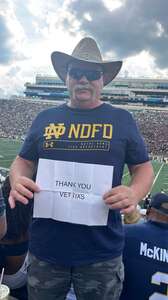 Notre Dame Fighting Irish - NCAA Football vs Rice Owls