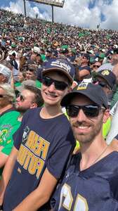 Notre Dame Fighting Irish - NCAA Football vs Rice Owls
