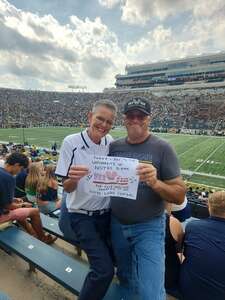 Notre Dame Fighting Irish - NCAA Football vs Rice Owls